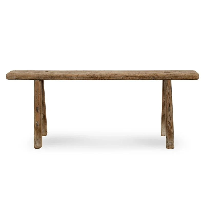 Banc de nouilles vintage patiné, 1 place / 2 places / 3 places