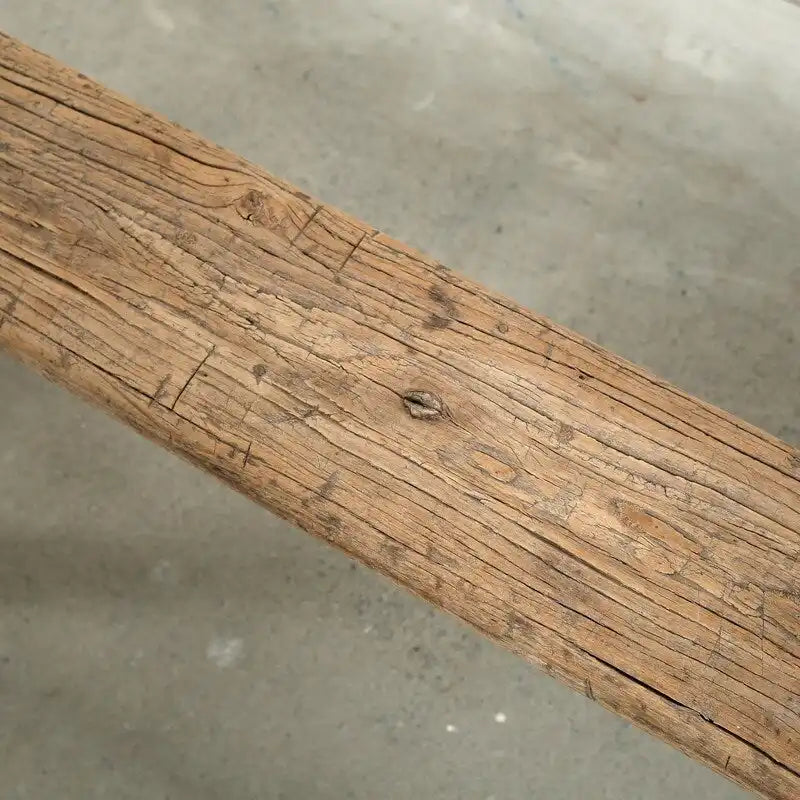 Banc de nouilles vintage patiné, 1 place / 2 places / 3 places