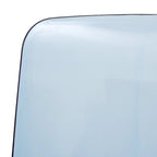 Chaise de salle à manger empilable en plastique transparent / rouge / noir / bleu / orange pour 1 personne