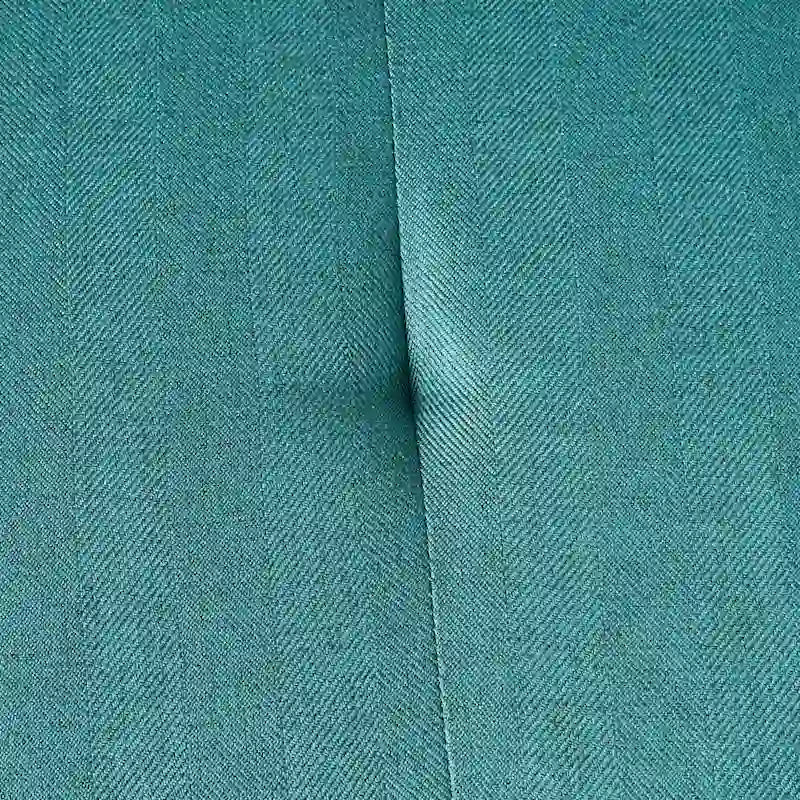 Pouff de rangement en tissu capitonné — Bleu foncé / Gris foncé / Gris clair / Rouge profond / Cannelle foncée / Sarcelle, 1 place