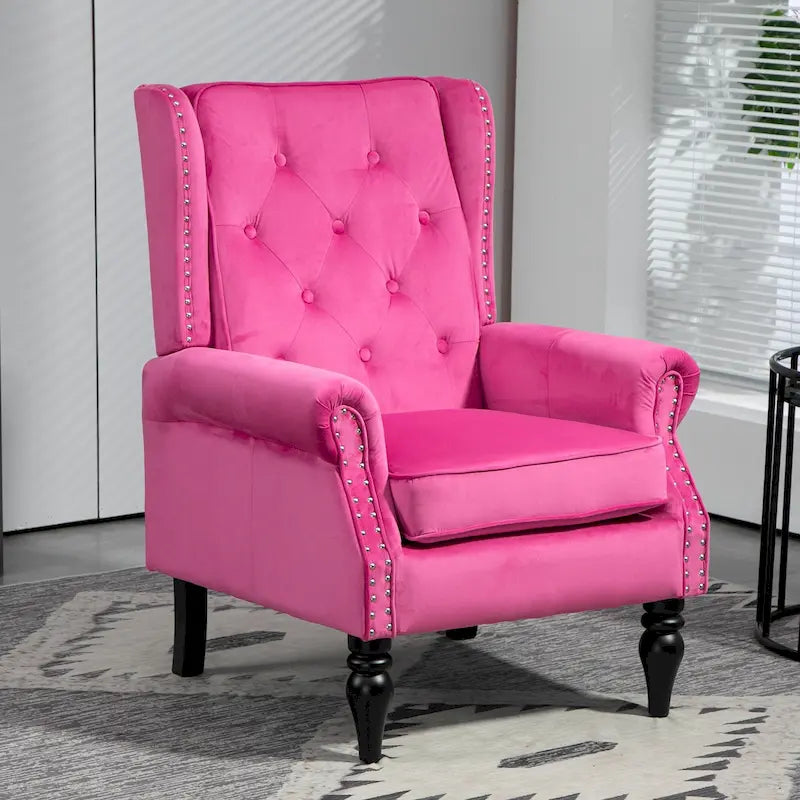 Fauteuil d'appoint, plusieurs coloris, PU/micro-suède, 1 place
