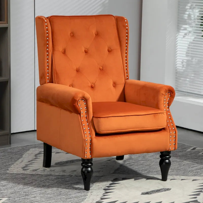Fauteuil d'appoint, plusieurs coloris, PU/micro-suède, 1 place