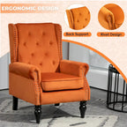 Fauteuil d'appoint, plusieurs coloris, PU/micro-suède, 1 place
