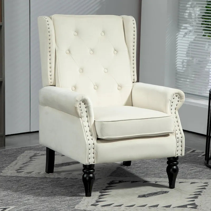 Fauteuil d'appoint, plusieurs coloris, PU/micro-suède, 1 place