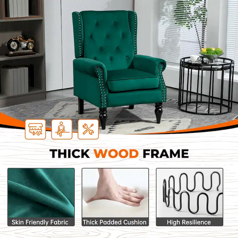 Fauteuil d'appoint, plusieurs coloris, PU/micro-suède, 1 place