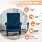 Fauteuil d'appoint, plusieurs coloris, PU/micro-suède, 1 place