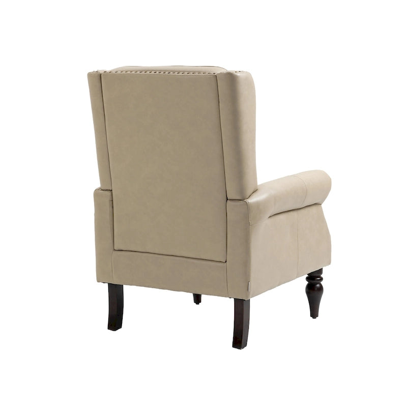 Fauteuil d'appoint, plusieurs coloris, PU/micro-suède, 1 place