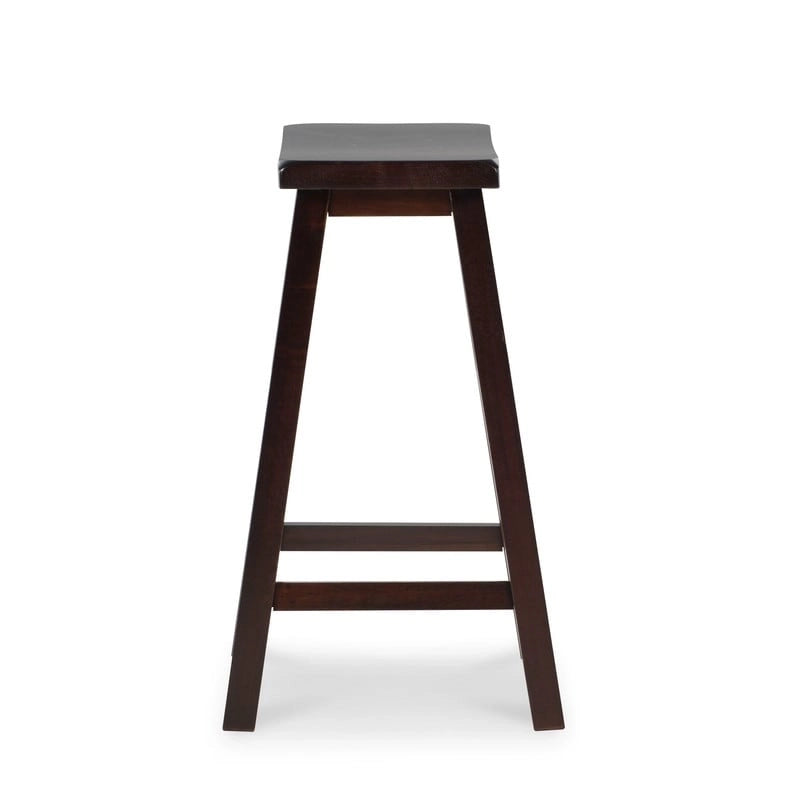 Tabouret de bar selle sans dossier marron foncé – Unité