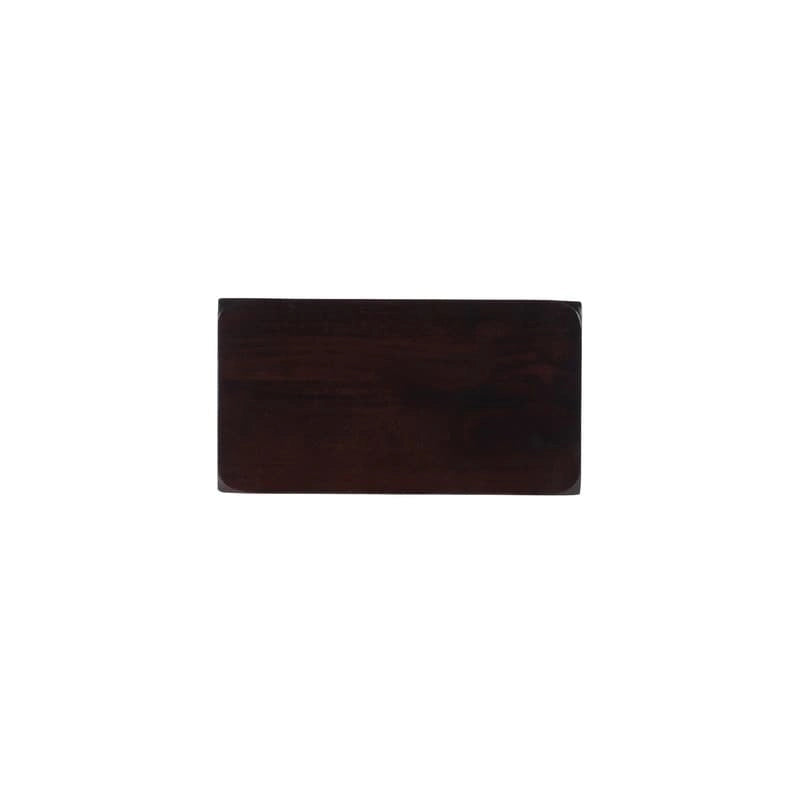 Tabouret de bar selle sans dossier marron foncé – Unité
