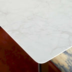 Table basse en noyer avec étagère inférieure, 1 pièce