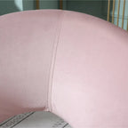 Fauteuil d'appoint en velours gris / bleu / rose / vert, 1 place