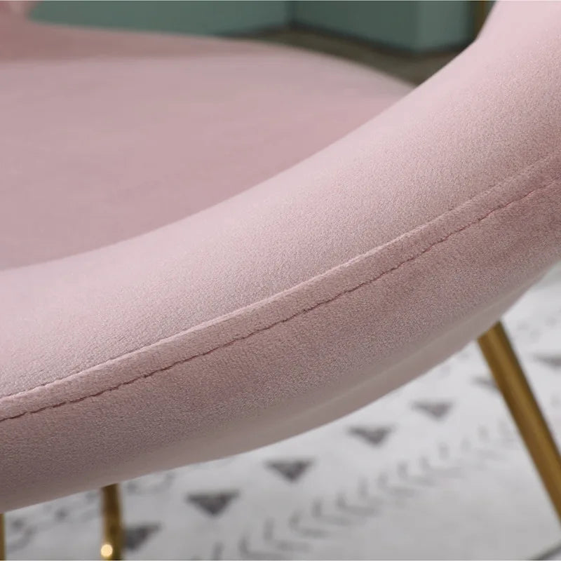 Fauteuil d'appoint en velours gris / bleu / rose / vert, 1 place