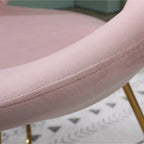 Fauteuil d'appoint en velours gris / bleu / rose / vert, 1 place