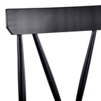 Tabouret de comptoir Windsor blanc/noir, lot de 2 ou 4