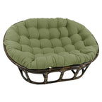 Coussin de Papasan double en sergé uni, 2 places — Plusieurs coloris
