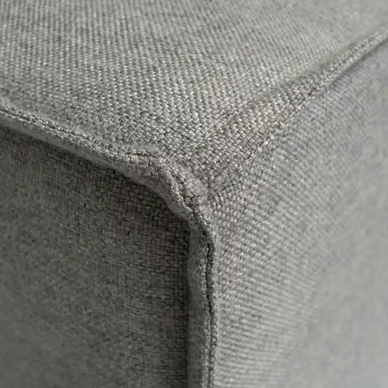 Canapé modulaire 1 place avec accoudoir droit Gris / Crème / Gris foncé
