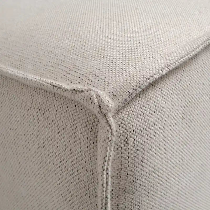 Canapé modulaire 1 place avec accoudoir droit Gris / Crème / Gris foncé