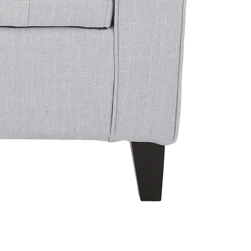 Banc de rangement capitonné avec accoudoirs arrondis et dessus relevable — Beige / Bleu clair / Gris clair / Gris foncé / Marron / Bleu marine, 1 place