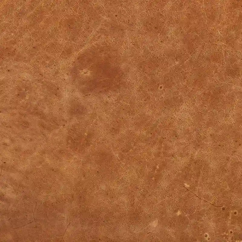 Fauteuil en cuir pleine fleur, Bleu nuit / Cacao Madagascar / Cognac, 1 place