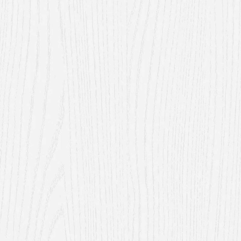 Meuble TV 178 cm pour TV jusqu'à 78", Aulne Blanc / Grain Noir / Blanc, Porte Cannelée
